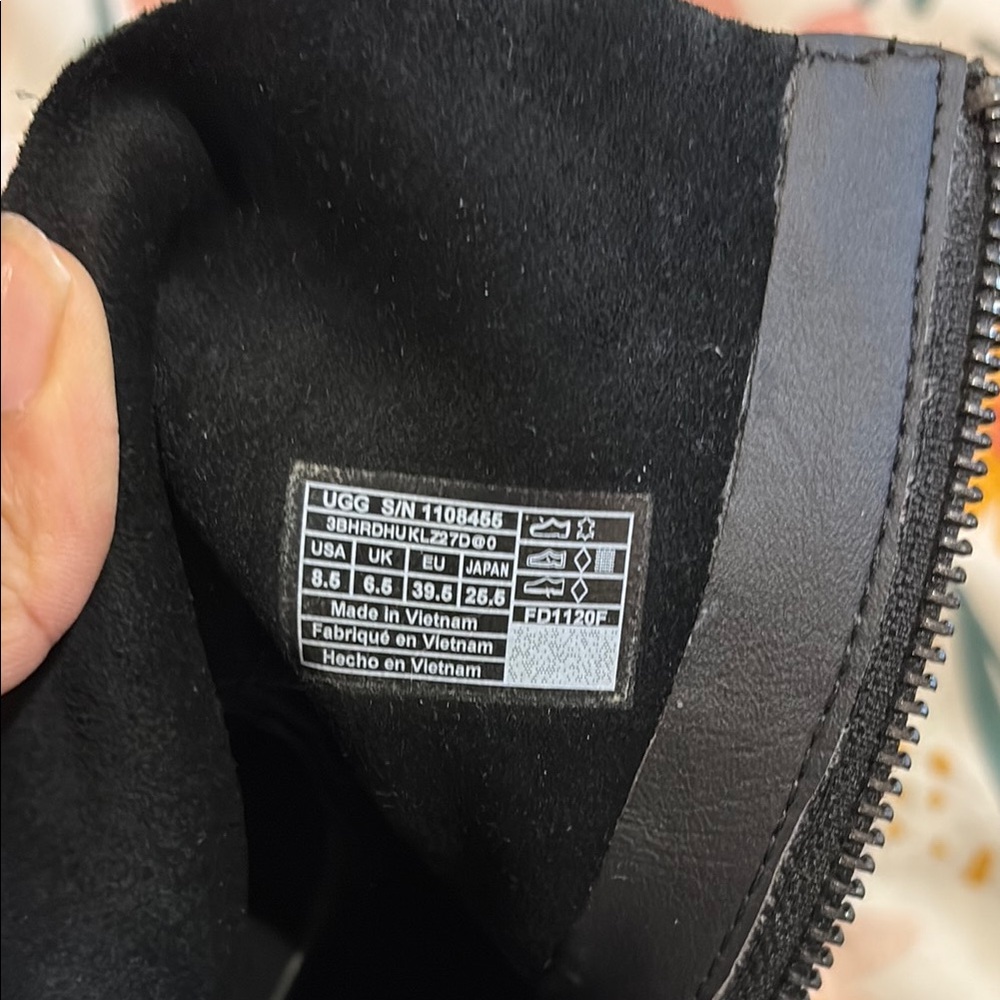 Black Ankle Boots - Picture 4 of 5